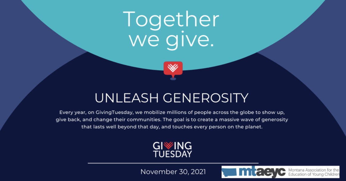 Together we give. Giving Tuesday.